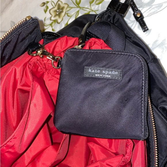 s-l400.jpg Kate Spade Black Stevie Diaper Bag